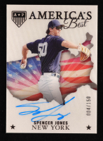 Spencer Jones 2023 Panini Chronicles America's Pastime America's Best Autographs #28 #004/150 RC at PristineAuction.com