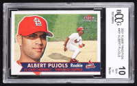 Albert Pujols 2001 Fleer Tradition #451 RC (BCCG 10) at PristineAuction.com