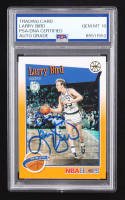 Larry Bird Signed 2019-20 Hoops Orange #289 (PSA | Autograph Grade 10) at PristineAuction.com