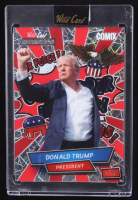 Donald Trump 2024 Wild Card Alumination Comix COMMANDER IN CHIEF! Silver Lazer #ACRC-DT1 #02/10 at PristineAuction.com