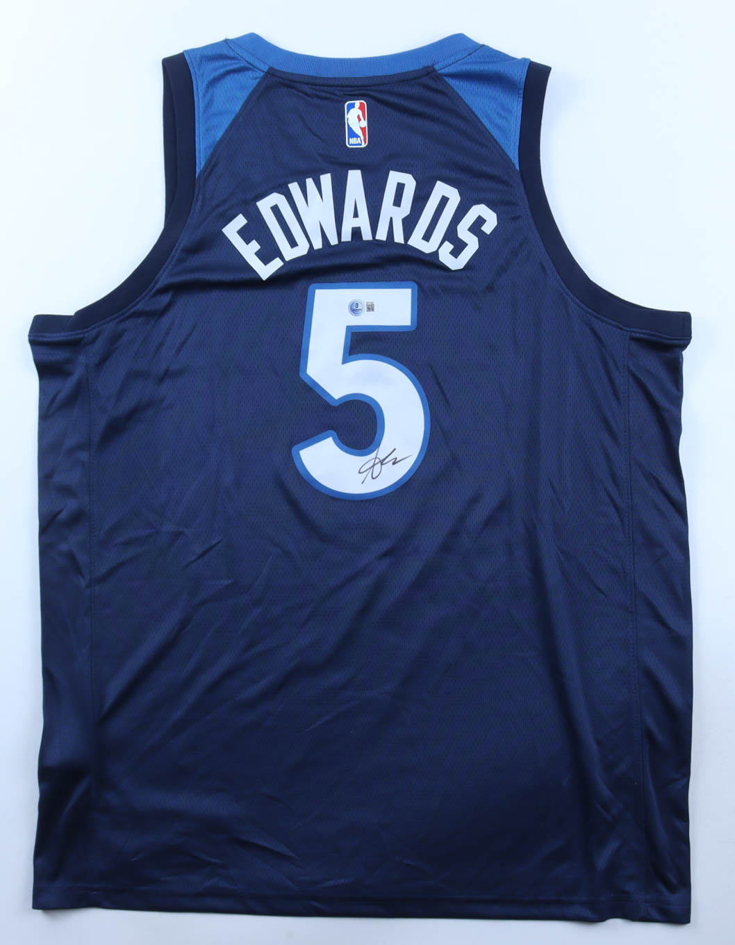 Signed Anthony Edwards Jersey