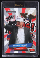 Donald Trump 2024 Wild Card Alumination Comix POTUS! Prismatic Silver #ACBP-DT4 #6/8 at PristineAuction.com