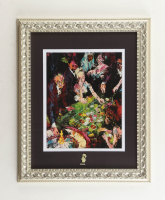 LeRoy Neiman "Las Vegas" Custom Framed Art Print Display With Las Vegas Pin at PristineAuction.com