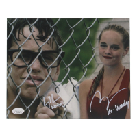 Chauncey Leopardi & Marley Shelton Signed "The Sandlot" 8x10 Photo Inscribed "Squints" & "XO - Wendy" (JSA) at PristineAuction.com