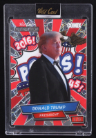 Donald Trump 2024 Wild Card Alumination Comix POTUS! Silver Lazer #ACWP-DT5 #05/10 at PristineAuction.com