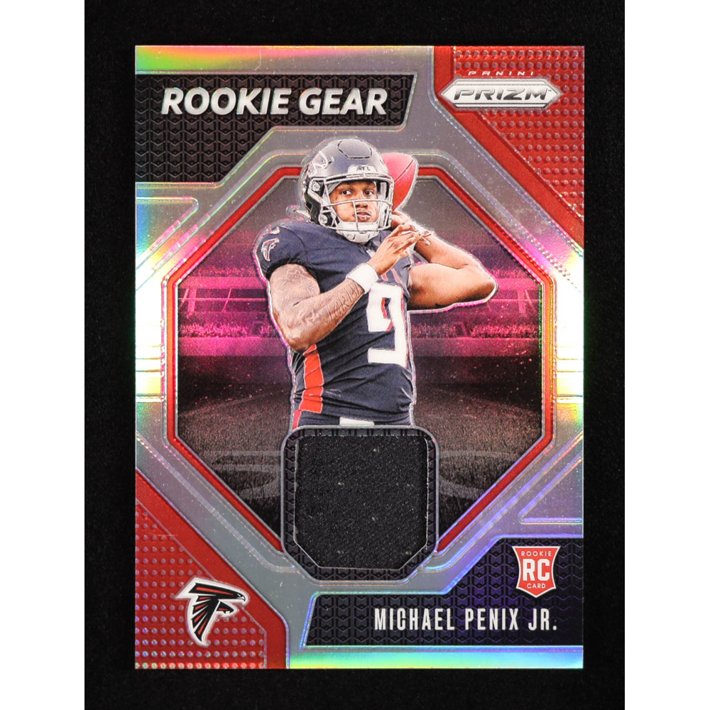 Michael Penix Jr. 2024 Panini Prizm Rookie Gear #9 RC at PristineAuction.com