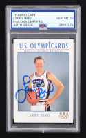 Larry Bird Signed 1992 Impel U.S. Olympic Hopefuls #9 BK (PSA | Autograph Grade 10) at PristineAuction.com