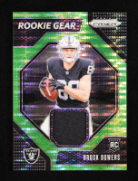 Brock Bowers 2024 Panini Prizm Rookie Gear Neon Green Pulsar #3 RC at PristineAuction.com