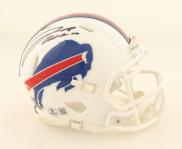 Josh Allen Signed Bills Speed Mini Helmet (Beckett) at PristineAuction.com