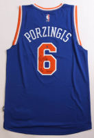 Kristaps Porzingis Signed Knicks Adidas Authentic Jersey Inscribed "The Unicorn" (Steiner) at PristineAuction.com