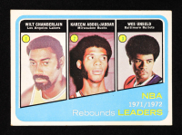 Wilt Chamberlain / Kareem Abdul-Jabbar / Wes Unseld 1972-73 Topps #175 LL at PristineAuction.com