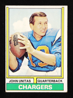 Johnny Unitas 1974 Topps #150 at PristineAuction.com