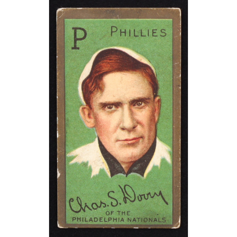 Red Dooin 1911 T205 Gold Border #50 at PristineAuction.com