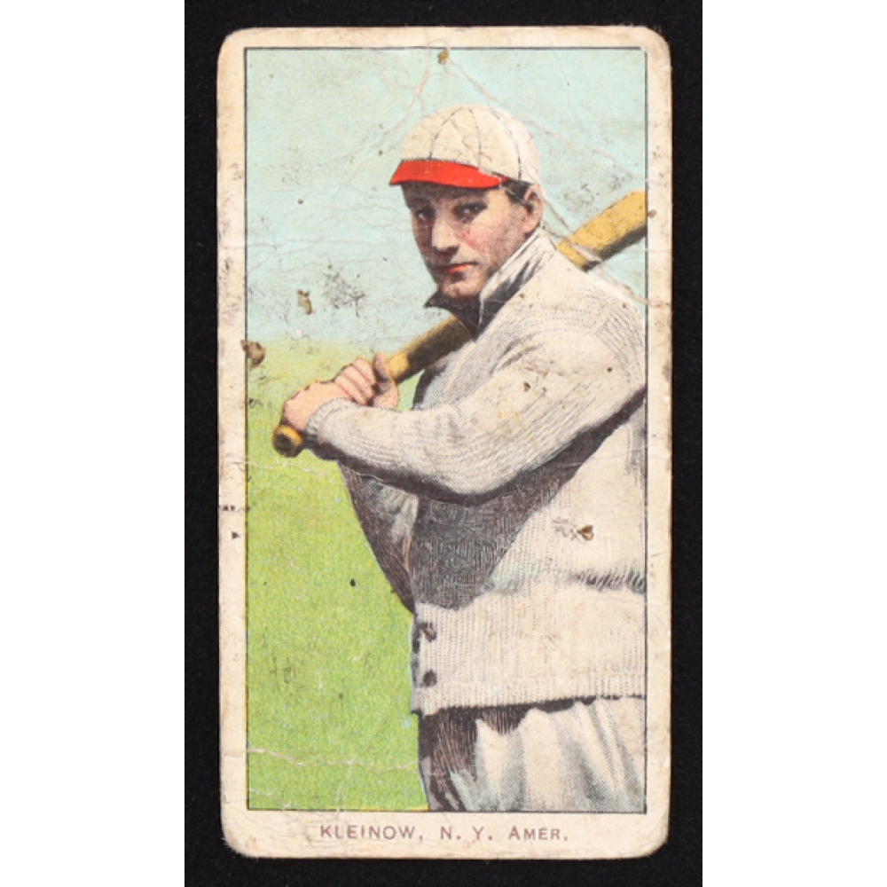 Red Kleinow 1909-11 T206 With Bat #257 at PristineAuction.com
