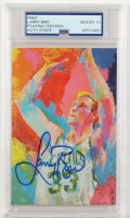 Larry Bird Signed LeRoy Neiman Print (PSA | Auto Grade 10) at PristineAuction.com