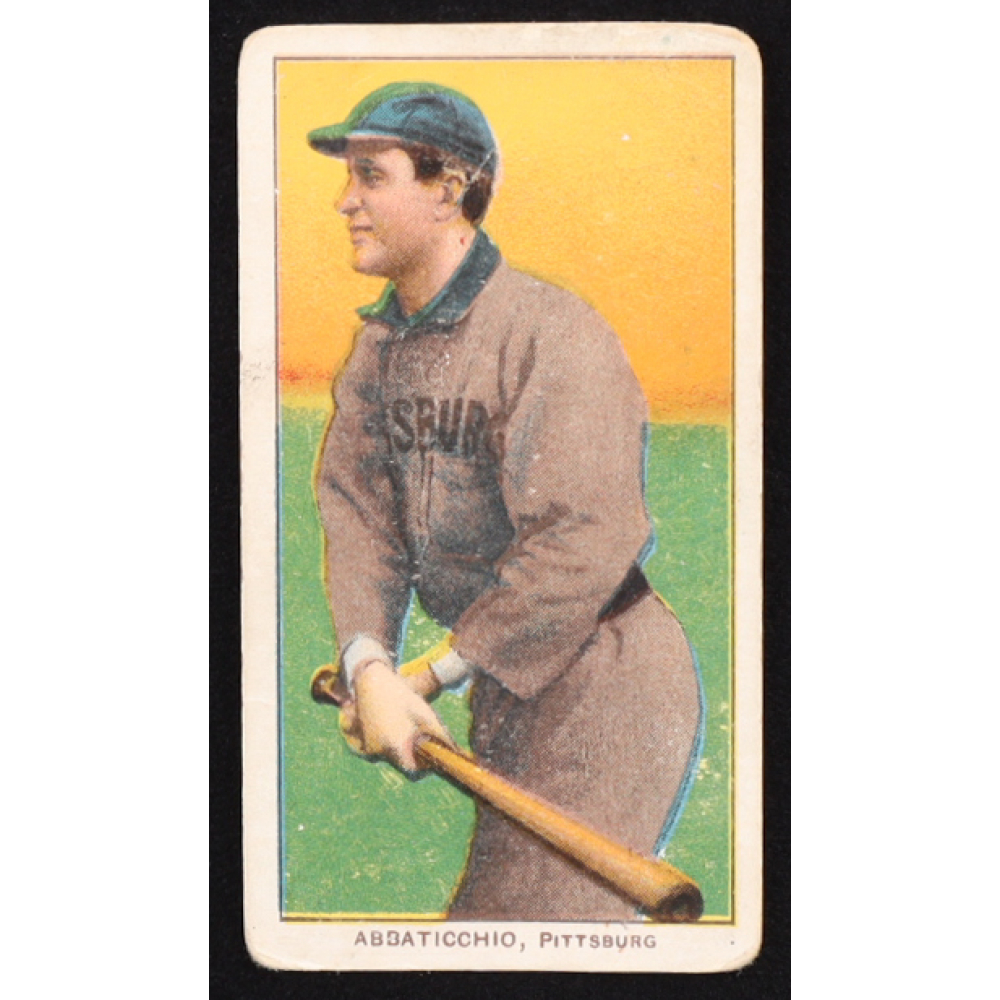Ed Abbaticchio 1909-11 T206 Brown Sleeves #2 at PristineAuction.com