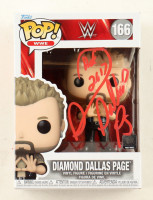 Dallas Page Signed WWE #166 Diamond Dallas Page Funko Pop! Vinyl Figure Inscribed "HOF 2017" (Fanatics) at PristineAuction.com
