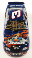 Dale Earnhardt Jr. Signed 1999 #3 ACDelco Superman Monte Carlo 1:24 Diecast Car (JR Motorsports) at PristineAuction.com