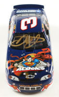 Dale Earnhardt Jr. Signed 1999 #3 ACDelco Superman Monte Carlo 1:24 Diecast Car (JR Motorsports) at PristineAuction.com