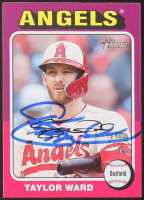Taylor Ward Signed 2024 Topps Heritage #132 (JSA) at PristineAuction.com