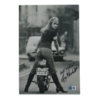 Suzy Kendall Signed 8x12 Photo Inscribed "Best Wishes" (Beckett) at PristineAuction.com