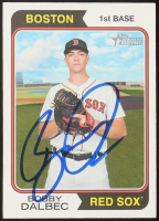 Bobby Dalbec Signed 2023 Topps Heritage #99 (JSA) at PristineAuction.com