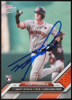 Tyler Fitzgerald Signed 2024 Topps Now #519 RC (JSA) at PristineAuction.com