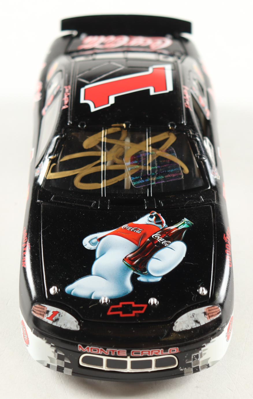Dale Earnhardt Jr. Signed 1998 #1 Coke Polar Bear Monte Carlo 1:24 Diecast Car (JR Motorsports) at PristineAuction.com Dale Earnhardt Jr. Signed 1998 #1 Coke Polar Bear Monte Carlo 1:24 Diecast Car (JR Motorsports) at PristineAuction.com