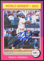 Jon Gray Signed 2024 Topps Heritage #461 WSH (JSA) at PristineAuction.com