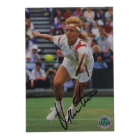 Martina Navratilova Signed 4x6 Postcard (Beckett) at PristineAuction.com