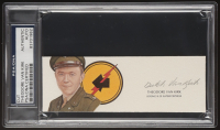 Dutch Van Kirk Signed Signed Cut with Portrait Enola Gay Navigator (PSA) at PristineAuction.com