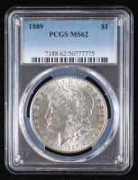 1889 Morgan Silver Dollar (PCGS MS62) at PristineAuction.com