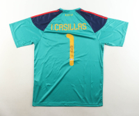 Iker Casillas Signed Real Madrid CF Adidas Authentic Jersey (Beckett) at PristineAuction.com