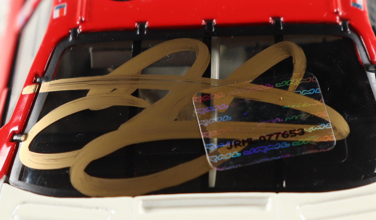 Dale Earnhardt Jr. Signed 2004 #8 Budweiser / MLB World Series Monte Carlo 1:24 Diecast Car (JR Motorsports) at PristineAuction.com Dale Earnhardt Jr. Signed 2004 #8 Budweiser / MLB World Series Monte Carlo 1:24 Diecast Car (JR Motorsports) at PristineAuction.com