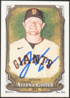 Logan Webb Signed 2024 Topps Allen and Ginter #191 (JSA) at PristineAuction.com