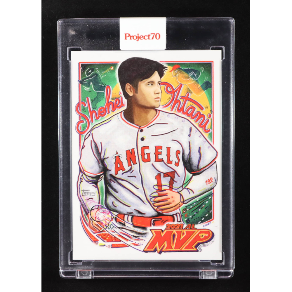 Shohei Ohtani 2021 Topps Project70 #722 / Efdot at PristineAuction.com