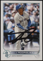 Julio Rodriguez Signed 2022 Topps Update #US44 RC (JSA) at PristineAuction.com