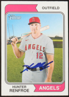 Hunter Renfroe Signed 2023 Topps Heritage #269 (JSA) at PristineAuction.com