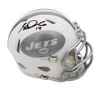 Sam Darnold Signed Jets Ice Alternate Speed Mini Helmet (Beckett) at PristineAuction.com