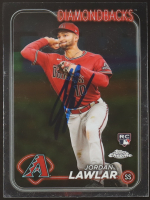 Jordan Lawlar Signed 2024 Topps Chrome #229 RC (JSA) at PristineAuction.com