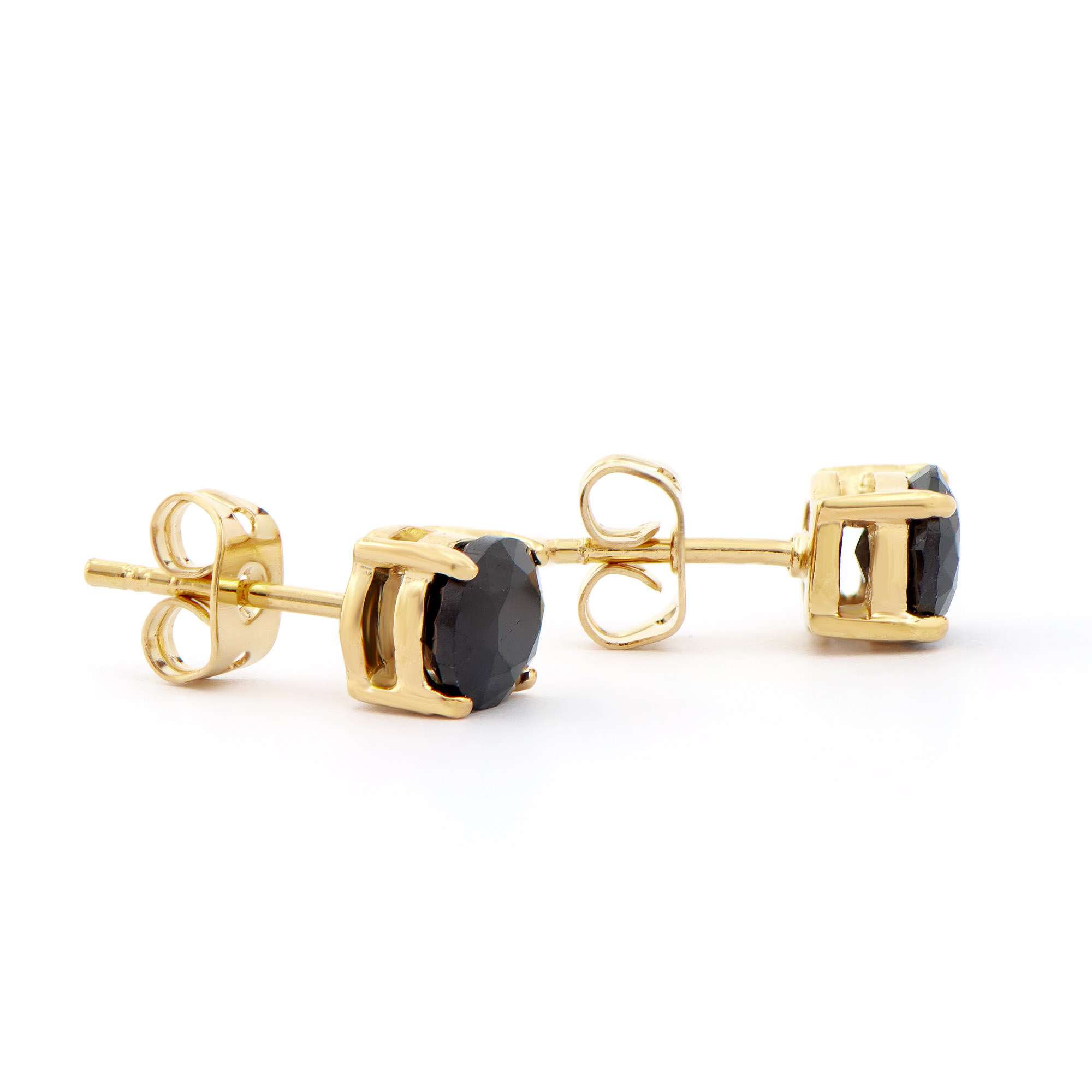 2.15 CTW Natural Sapphire 18K Gold Plated Designer Earrings | Estimated Value $1,289 (AMG) at PristineAuction.com 2.15 CTW Natural Sapphire 18K Gold Plated Designer Earrings | Estimated Value $1,289 (AMG) at PristineAuction.com