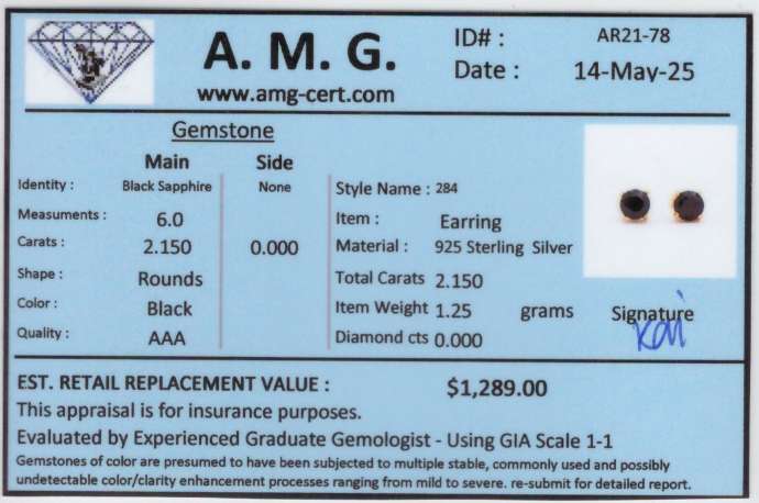 2.15 CTW Natural Sapphire 18K Gold Plated Designer Earrings | Estimated Value $1,289 (AMG) at PristineAuction.com 2.15 CTW Natural Sapphire 18K Gold Plated Designer Earrings | Estimated Value $1,289 (AMG) at PristineAuction.com