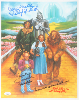 Jerry Maren, Mickey Carroll & Karl Slover Signed "The Wizard of Oz" 11.5x14.5 Print with Multiple Inscriptions (JSA) at PristineAuction.com