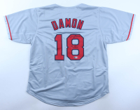 Johnny Damon Signed Jersey Inscribed "04 WS Champ" (Beckett) at PristineAuction.com