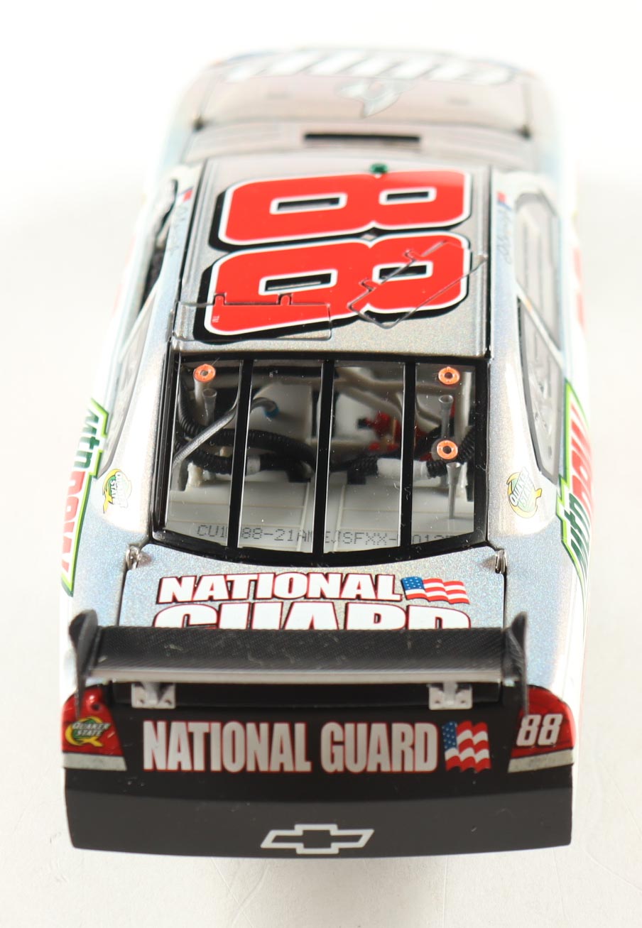 Dale Earnhardt Jr. Signed 2008 #88 Amp Energy / Mt. Dew Impala SS Mesma & Color Chrome 1:24 Diecast Car (JR Motorsports) at PristineAuction.com Dale Earnhardt Jr. Signed 2008 #88 Amp Energy / Mt. Dew Impala SS Mesma & Color Chrome 1:24 Diecast Car (JR Motorsports) at PristineAuction.com