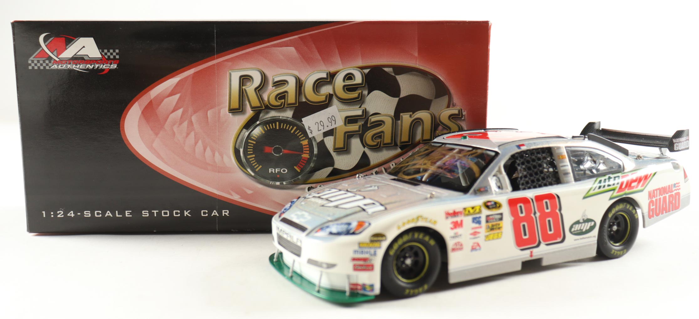 Dale Earnhardt Jr. Signed 2008 #88 Amp Energy / Mt. Dew Impala SS Mesma & Color Chrome 1:24 Diecast Car (JR Motorsports) at PristineAuction.com Dale Earnhardt Jr. Signed 2008 #88 Amp Energy / Mt. Dew Impala SS Mesma & Color Chrome 1:24 Diecast Car (JR Motorsports) at PristineAuction.com