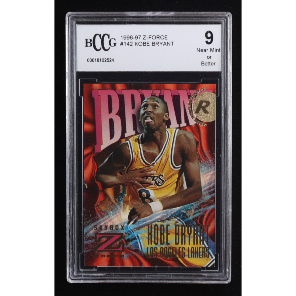 Kobe Bryant 1996-97 Z-Force #142 RC (BCCG 9) at PristineAuction.com