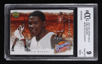 Kevin Durant 2007-08 Upper Deck NBA Heroes #KD8 RC (BCCG 9) at PristineAuction.com