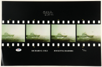 Richard E. Cole Signed 12x18 "Doolittle Raiders" Plane #1 Film Strip LE 42 (PSA) at PristineAuction.com