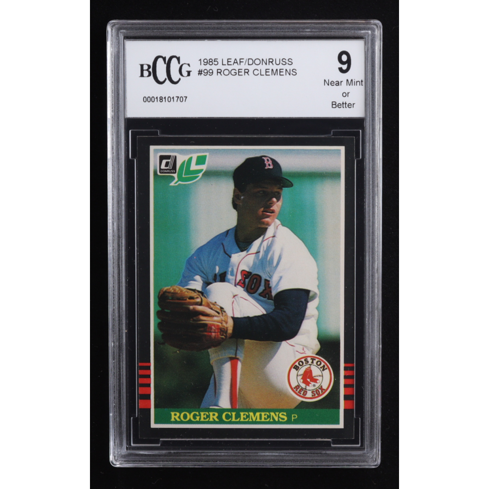 Roger Clemens 1985 Leaf / Donruss #99 RC (BCCG 9) at PristineAuction.com